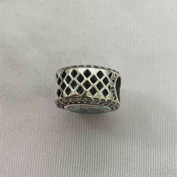 Pandora Martinique Exclusive Bead Charm Pendant, S925 Silver Jewelry - Picture 3 of 4